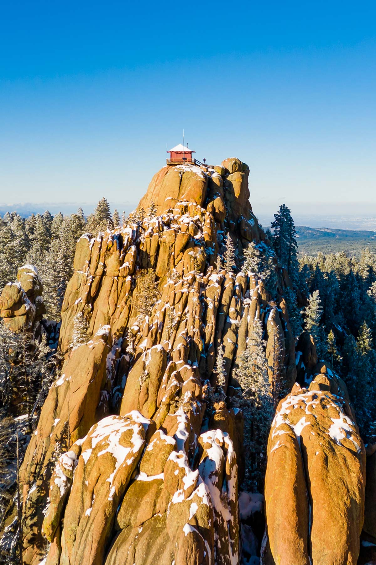 Devels Head Colorado Aerial Photo